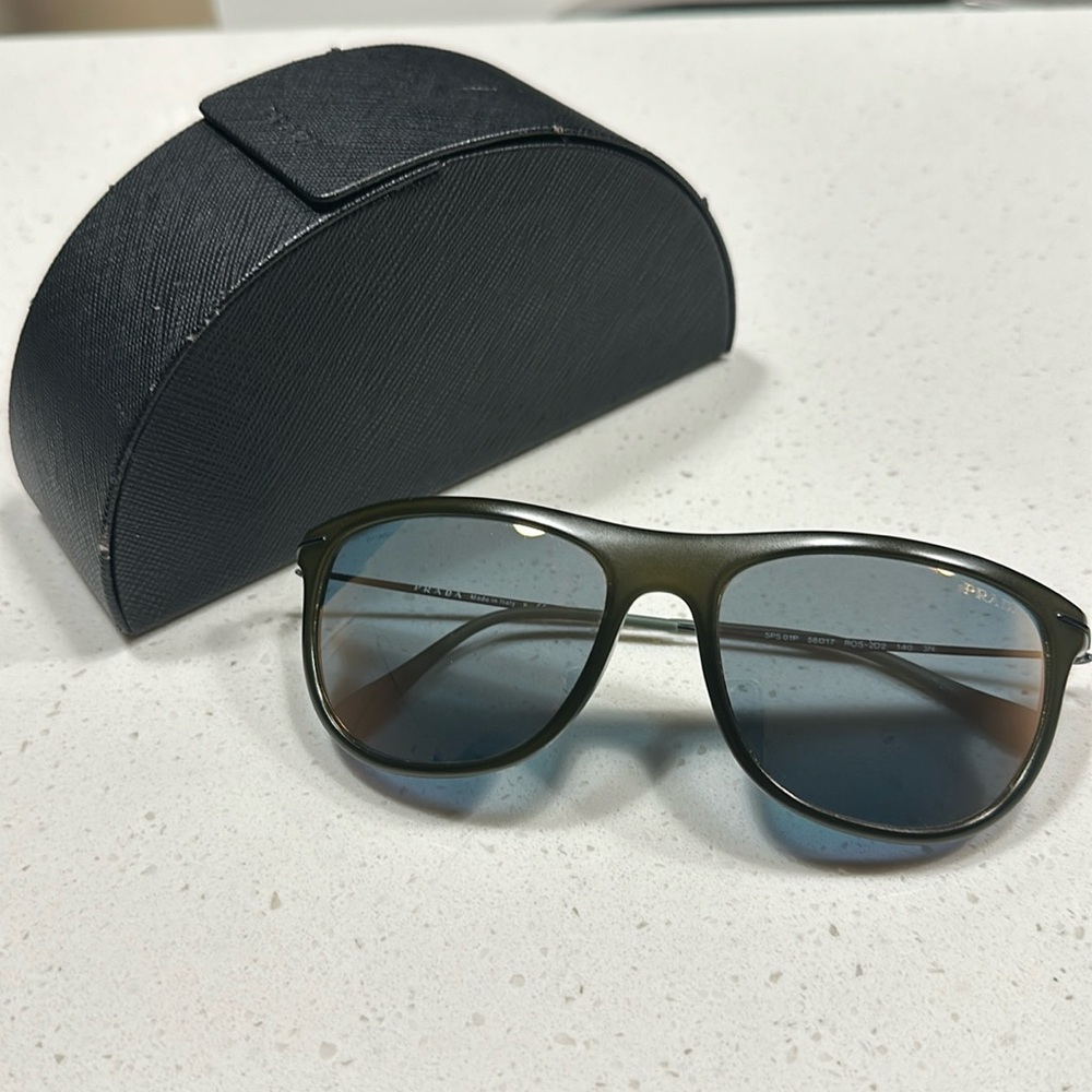 Matte Green Prada Sunglasses